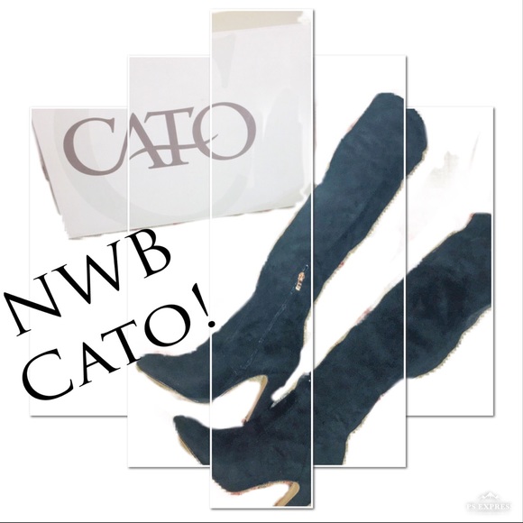 Cato Shoes - ‼️🔥NIB CATO Black Knee High Boots!🔥‼️